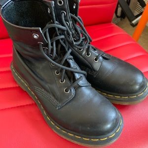Dr Martens Black Combat Boots